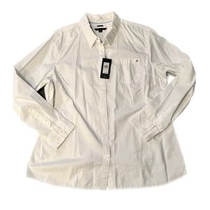 White button down shirt